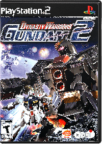 Dynasty Warriors: Gundam 2 Playstation 2 US box art